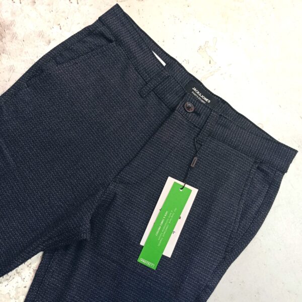 Men's Formal Deep Navy Blue Pant D-2200883 - Image 2