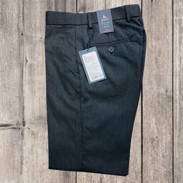 Men's Formal Pant Ash Black D-2200884 - Image 2